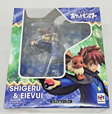 G.E.M. Series Pokemon Shigeru & Eevee Figure With Box Brand New Unopened • $261