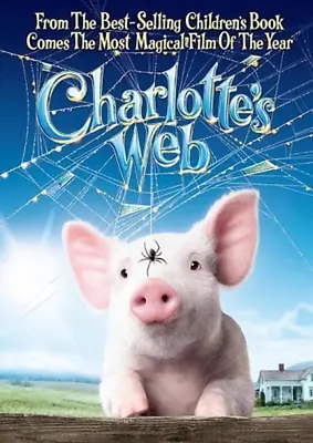 Charlotte's Web DVD Children's & Family (2007) Dakota Fanning Quality Guaranteed • £1.95