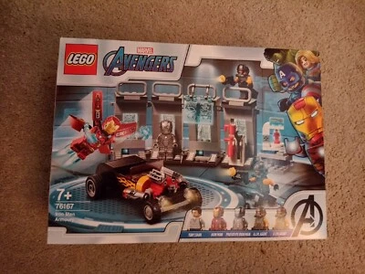 £33 • Buy Lego Marvel Avengers. Iron Man Armoury. 76167. Bnib. Free Shipping.