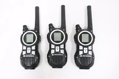 Lot Of 3 Motorola MR350R 35-Mile Range Two-Way Radios • $39.99