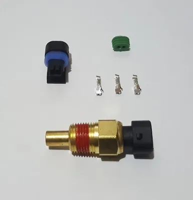 GM Coolant Temp Sensor With Plug Connector SDS MEGASQUIRT Haltech AEM FAST LS  • $18.88