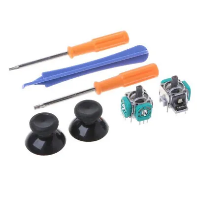 £4.31 • Buy Analog Thumb Joystick Replacement Repair Parts Tools Kit For Xbox One Controller