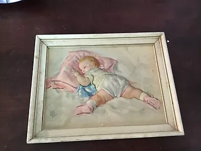 Maud Tousey Fangel 3d Art”baby Girl Sleeping” • $22.87