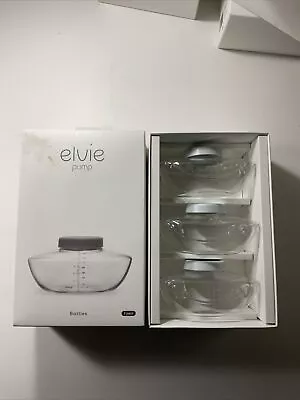 Elvie Pump Breastmilk Storage Bottles | 3 Pack | For Elvie Electric Breast Pump • $15.95