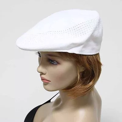 Mens Mesh Ivy Hat Fashion Newsboy Cabbie Vent Air Flat Golf Cap Unisex Hats New • $12.99