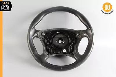 03-06 Mercedes W215 CL55 S430 Sport Steering Wheel W/ Paddle Shifters Black OEM • $203.35