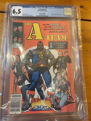 A-TEAM #1 Marvel TV Movie 1984 1st BA Baracus HannibalMurdockFaceAmy CGC 6.5 • $29.99