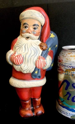 $139.95 • Buy VAILLANCOURT 2000-30 STARLIGHT #11 SANTA 7.75” STARS STRIPES GLASSES  Chalkware