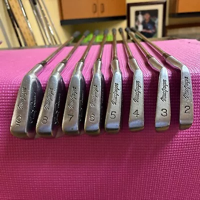 MacGregor Jack Nicklaus Muirfield RH 2-9 Irons S Shafts New Grips • $89