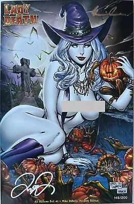 Lady Death All Hallows Evil Ngty #1 Mike DeBalfo Edition • $27