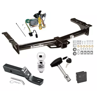 Trailer Tow Hitch For 92-94 Ford Van E150 E250 E350 W/ Wiring & 2  Ball & Lock • $335.45