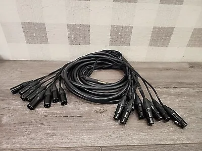 Mogami Gold STUDIO 8 Channel Snake Microphone Cable 3-Pin XLR To XLR  20ft • $249.99