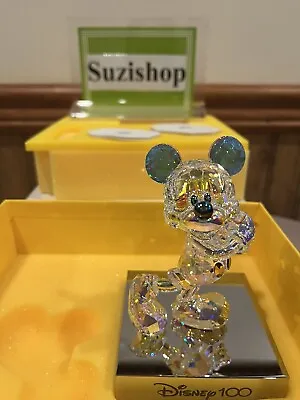 Swarovski Disney 100 Year Mickey Mouse Crystal Figurine Special Edition • $430