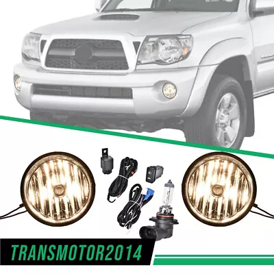 Replacement Bumper Fog Light Lamp Switch+Bulbs Fit For 2005-2011 Toyota Tacoma • $24.29