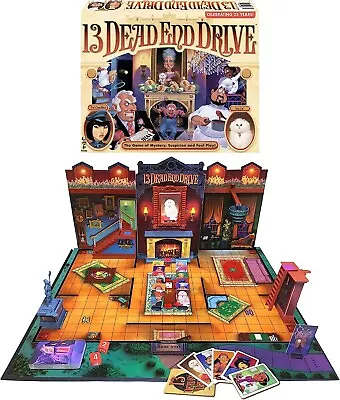 13 Dead End Drive Board Game Milton Bradley -Family Game Night Kids & Adults • $27.50