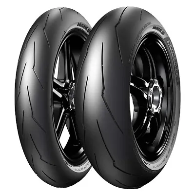 Tyre Pair Pirelli 120/70-17 (58w) + 200/55-17 (78w) Diablo Supercorsa V4 Sp • $1008.70