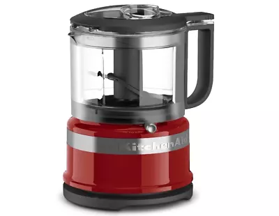 KitchenAid 3.5-Cup Mini Food Processor & Chopper | Empire Red | NEW • $47.99