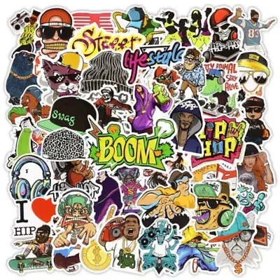 10 PCS Hip Hop Street Music Style Stickers BRAND NEW • $2.99