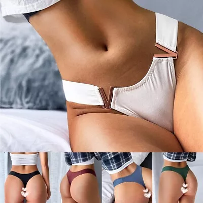 Sexy-Women High-Cut Thongs Lingeries Underwear Panties G-String T-Back Nightwear • £6.17