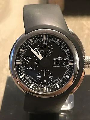 Fortis Spaceleader Chronograph Designed By Volkswagen Limited Ed Mens Watch • $1100