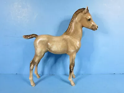 BREYER TRADITIONAL- Dappled Rose Gray Proud Arabian Foal-1989-1990-USED-BODY • $5