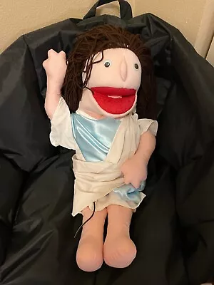 Jesus & Prophets Five Puppets Hand Crafted Ventriloquist 24  Plush VTG RARE • $200