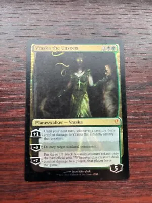 1x FOIL VRASKA THE UNSEEN - Duel Deck - MTG - Magic The Gathering • $4.74