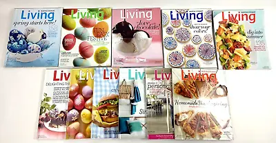 Lot Of 11 Martha Stewart Living Magazine Issues 2010 2011 Valentine's Day Easter • $35.95