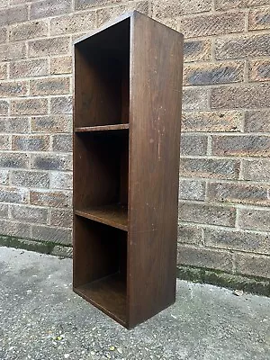 Mid Century Solid  Oak Bookcaseperiod Solidly Made • £129.99