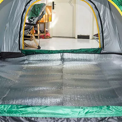 Thermal Insulation Foam Foil Mat Ultralight Sleeping Pad Camping Mat Outdoor • $42.77
