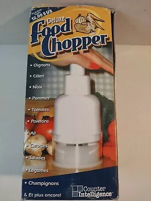 Deluxe Food Chopper Handheld Vintage • $8