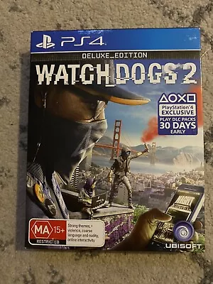 Watch Dogs 2: Deluxe Edition - Playstation 4 • $22