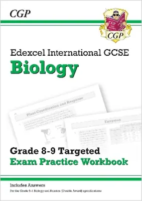 CGP Books Edexcel International GCSE Biology: Grade 8-9 Targeted Exa (Paperback) • £10.31