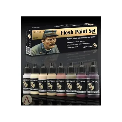 Scale 75 Flesh Paint Paint Set (8 Bottles) Warhammer Hobby Acrylic Paints • £21.29