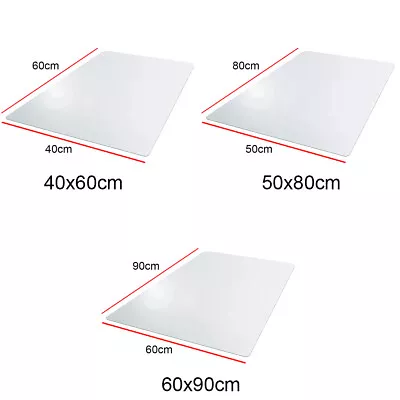 $29.95 • Buy Chair Mat For Carpet PVC Transparent Floor Protector Bedroom Hotel Home Office