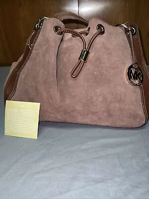 Michael Kors Brown Suede Handbag  • $24.99