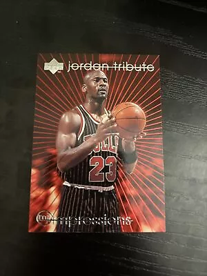 1997 Upper Deck Michael Jordan Tribute Impressions #MJ51 Chicago Bulls • $1