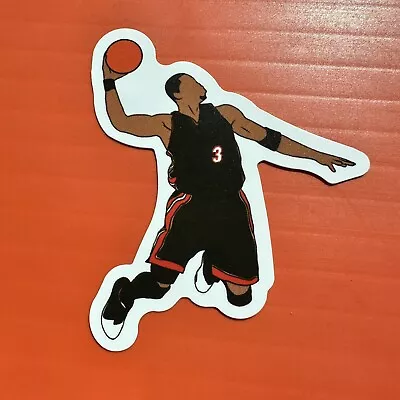 Dwyane Wade Dunk STICKER Basketball Miami Heat NBA • $1.35