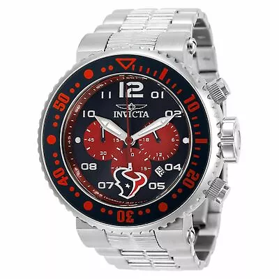 Invicta 30267 Grand Pro Diver  Nfl Authorized  Houston Texans Chronograph • £85.51