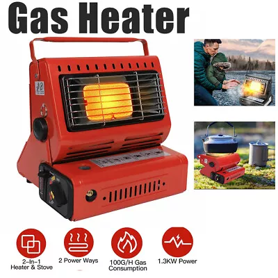 Portable Butane Camping Gas Heater Outdoor Camp Gas Stove Hiking Warmer Cooker • $40.39