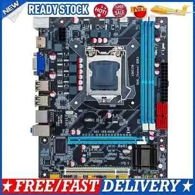 H55 Motherboard Kit With Baffle DDR3 For LGA 1156/i3/i5/i7 HDMI-Compatible Board • $72.15