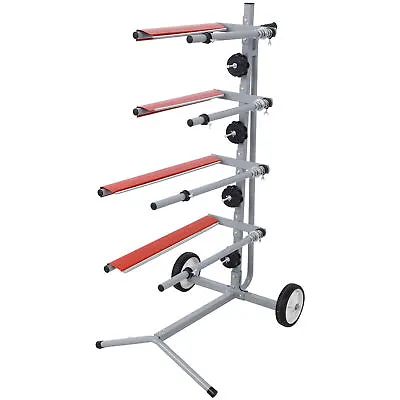 Mobile Tree Style Masking Paper Machine Station Stand Holds Multiple Rolls. • $62.03