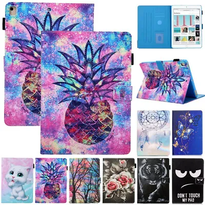 $8.99 • Buy For IPad 5 6 7 8 9th Gen Air 1 2 3 Pro 11 PU Leather Smart Case Pattern Cover AU