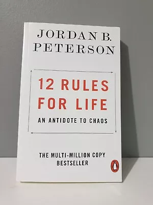 12 Rules For Life: An Antidote To Chaos By Jordan B. Peterson (Paperback 2018) • $6.95