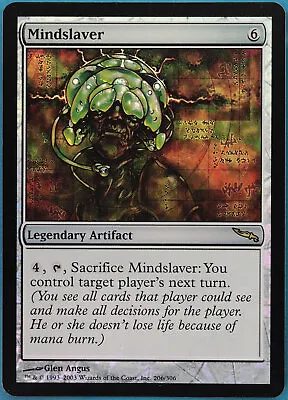 Mindslaver FOIL Mirrodin HEAVILY PLD Rare MAGIC MTG CARD (ID# 414375) ABUGames • $14.49