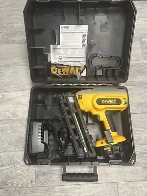 Dewalt Nail Gun 16 Gauge With Original Hard Case/ Charging Pack/ 18V XRP Battery • $200