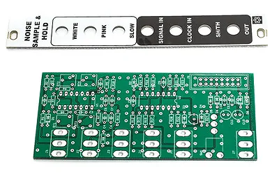 MST Noise / Sample And Hold / Track And Hold Eurorack PCB & Panel By Synthrotek • $47.68