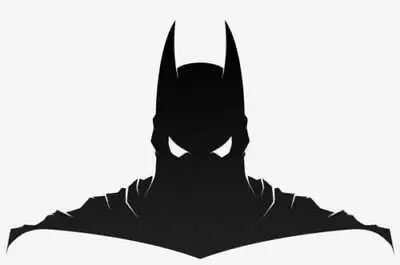 Batman Dark Knight SILHOUETTE Vinyl Decal Car Truck Sticker Laptop DC Comic  • $2.78