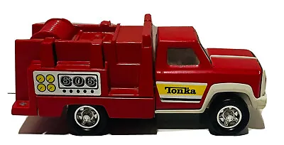 Vintage 1970s TONKA Fire Engine Fire & Rescue Truck 7.5” • $8