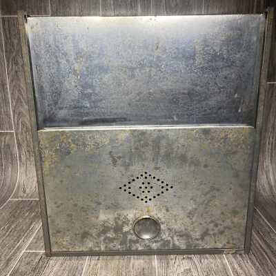 $59.99 • Buy VTG Hoosier Style Bread Box Tin Cabinet Insert With Sliding Door 16 X15 X7.25 
